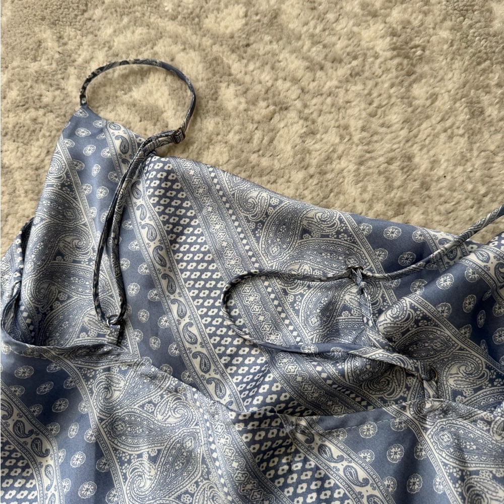 “Somewhere in LA” asymmetrical midi dress - Size M - Picture 5 of 6